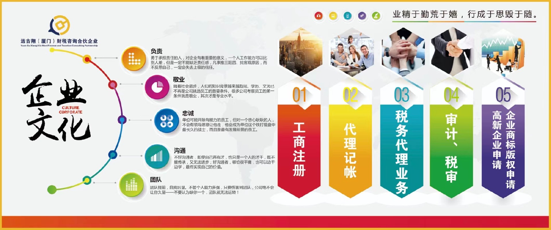 远古翔财税企业文化与服务概览